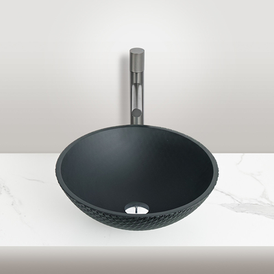 Hotmelt Glass Vessel Basins Stylish And Functional For Countertop Mounting