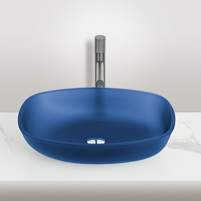 Winter Melon Shape Matt Black Vessel Vanity Basin No Overflow No Tap Hole Single Hole